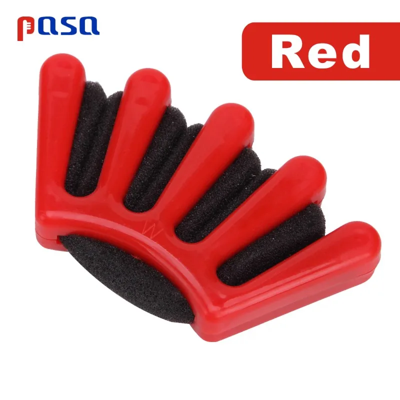 1pcs Red Инструмент для плетения Волос, Плетение, губка, плетение волос, плетение, инструмент для самостоятельной укладки, держатель, зажим, аксессуары для волос, петля для укладки, конский хвост - Цвет: 1pcs Red
