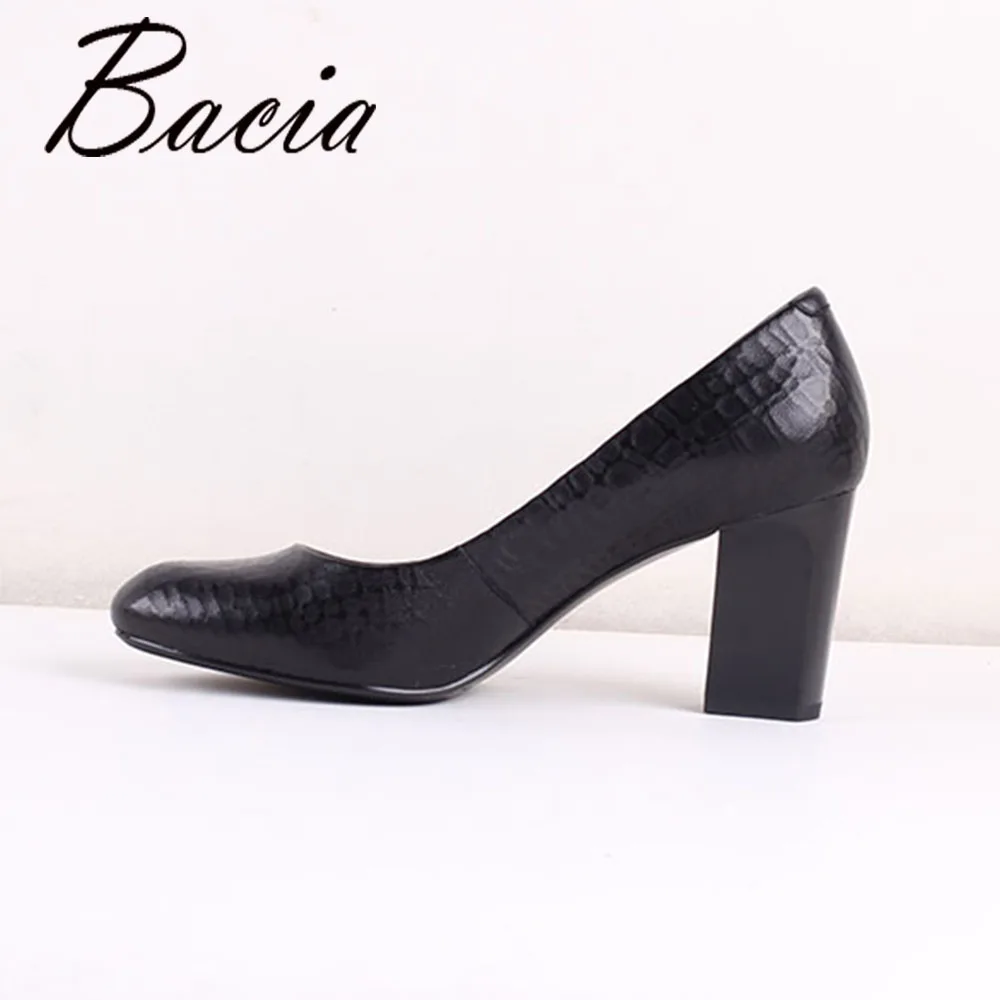 Bacia/женские туфли-лодочки из овечьей кожи на высоком каблуке 7 5 см цвет красный