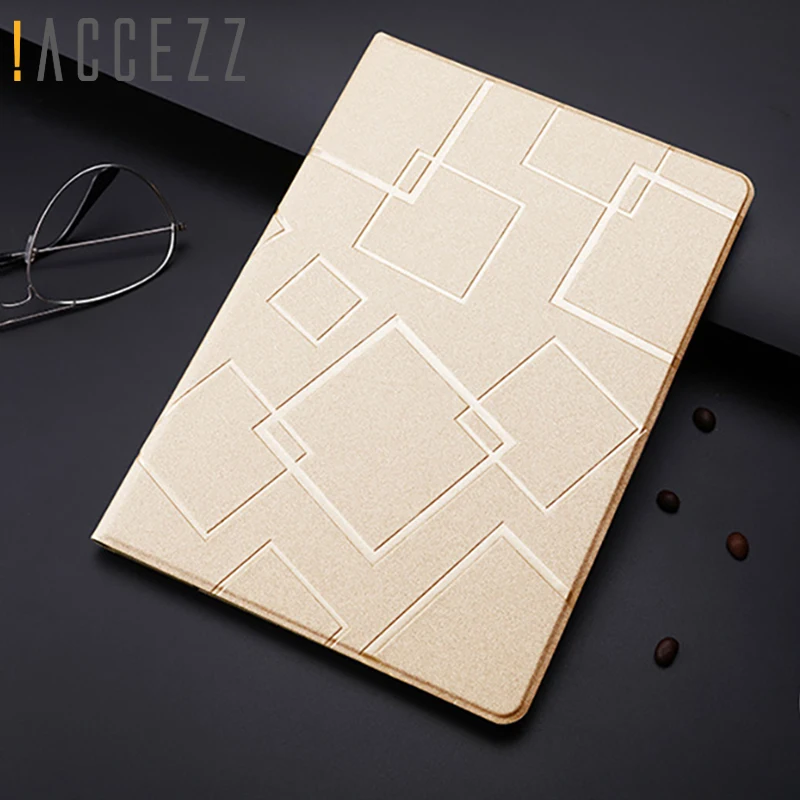 ! ACCEZZ ультра тонкий чехол для iPad 2/3/4 Air 1/2 с подставкой авто пробуждение спящий