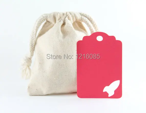 

Red Rocket Tags Rocket Themed Party Tags, Red Favor Tags, Spaceship Birthday Party
