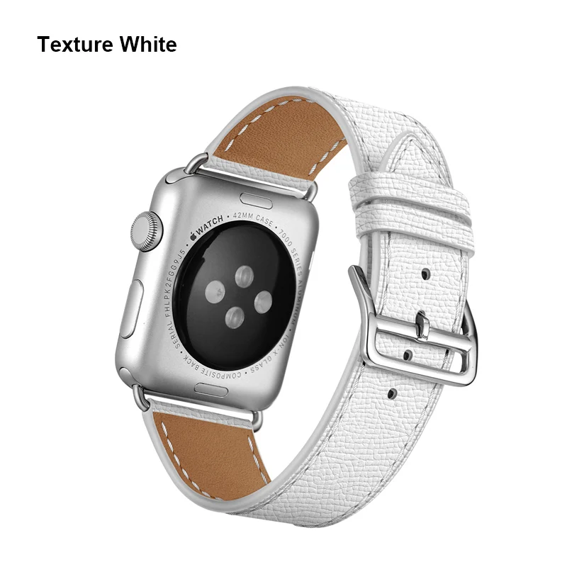 Лидер продаж кожаный один тур ремешок для наручных часов Apple Watch 4 44 мм 40 м, браслет на запястье, ремешок для наручных часов iWatch серии 3/2/1, 42 мм, 38 мм, ремешок для часов