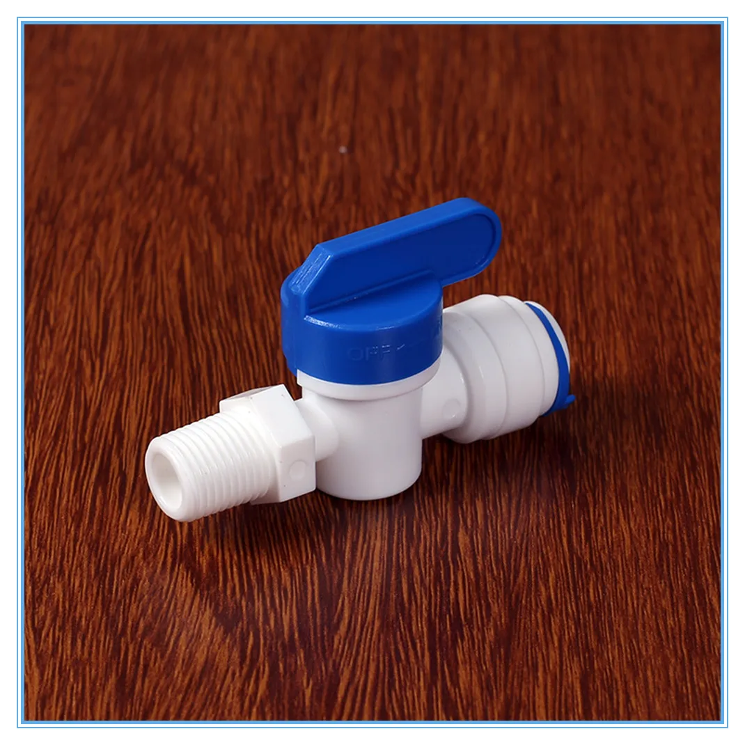 RO воды прямой 3/8 &quotOD шланг 1/4&quot BSP Мужская резьба быстроразъемные фитинги