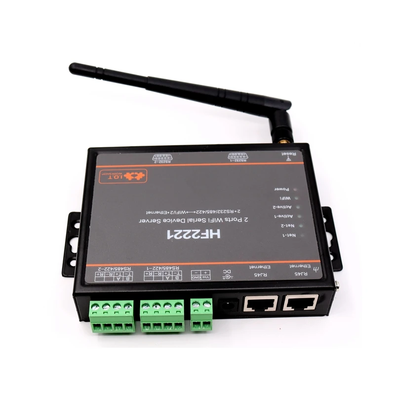 2 Порты WI-FI сервер для устройств с последовательным интерфейсом RS232 RS485 RS422 перейти к WI-FI TCP/IP Ethernet