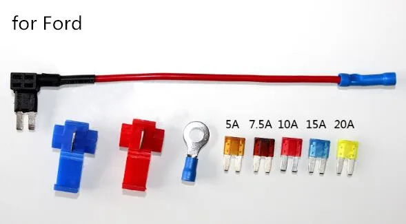 1 комплект Автомобильный адаптер предохранителя MICRO 2 Add a circuit электроприбор