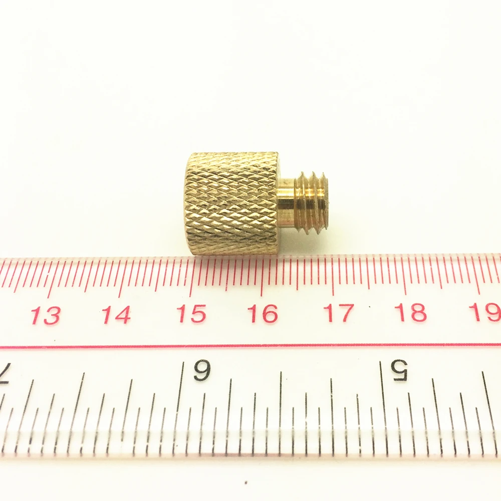 1/4 &quotЖенский до 3/8&quot штатива редуктор винт-адаптер с наружной резьбой латунь