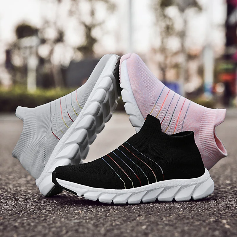 Женская повседневная обувь с мягкой подошвой удобные носки универсальные