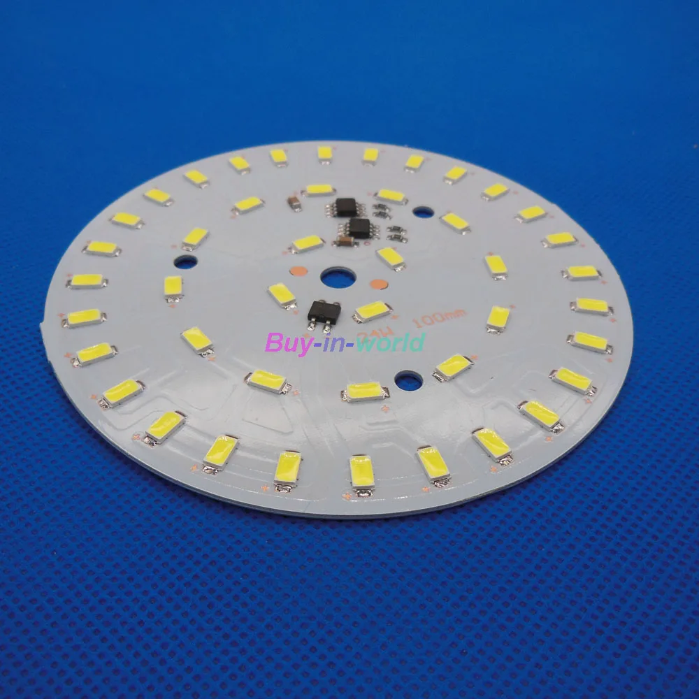 1 шт. светодиодный светильник SMD5730 с регулируемой яркостью AC220 в 3 Вт 5 7 10 12 15 18 24