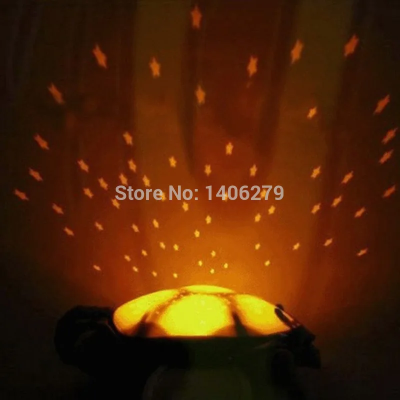 Новый удивительный Черепаха светодиодный ночник Созвездие лампа ребенок сна