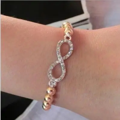 OMH оптовая продажа золотые ювелирные изделия Сплав Крест женский браслет SZ07 |