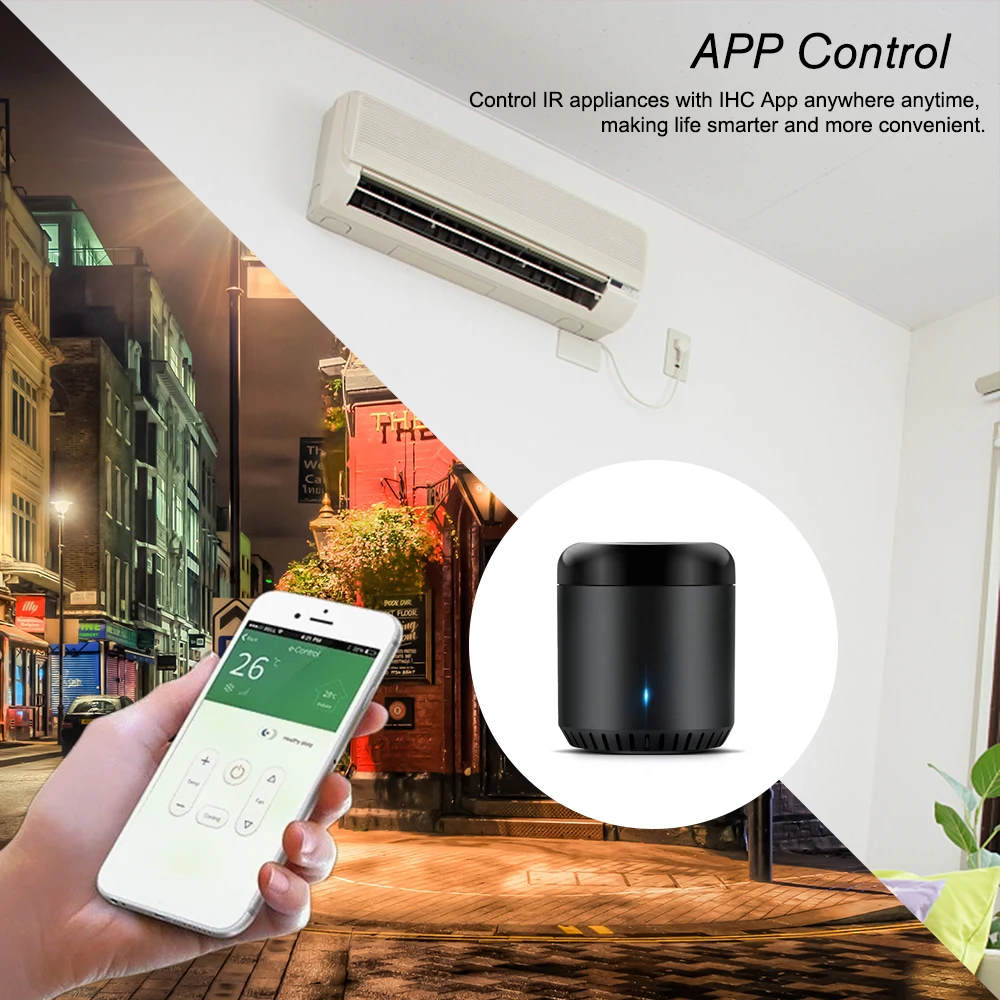 Broadlink RM Mini 3 Mini3 wifi ИК-приложение пульт дистанционного управления для умного дома Автоматизация для Xiaomi Phone Apple с Google Home Mini