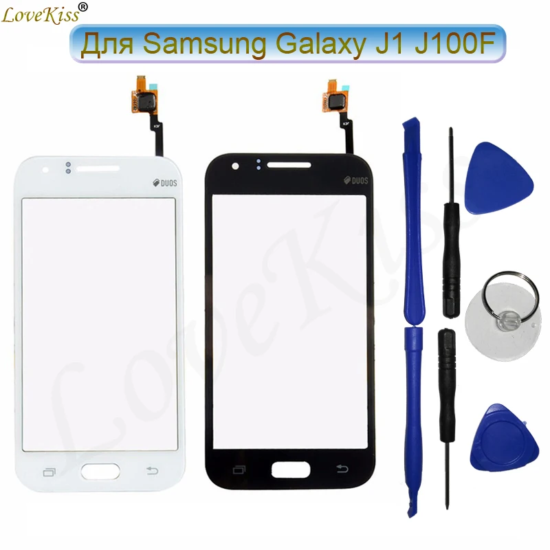 Сенсорный экран для Samsung Galaxy J1 2015 J100 J100F J100FN J100H сенсорный сенсорная Передняя