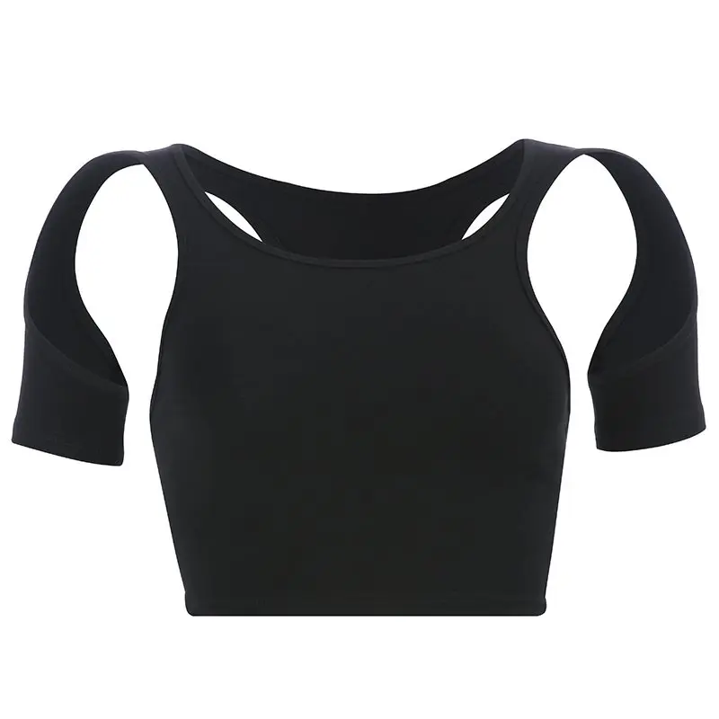 Bella Philosophy/летние футболки Сексуальные клубные панк женские готические тонкие