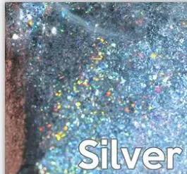 Silver (5grams) 5 г/пакет PGFK-004 новая галактика голографические лазерные хлопья большой размер лучший эффект для ногтей искусство Блеск супер голографический блеск - Цвет: Silver (5grams)