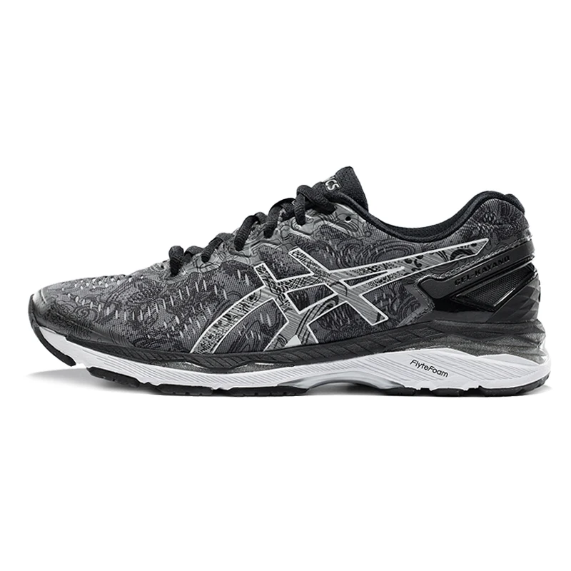 ASICS мужские GEL-KAYANO 23 дышащая подушка беговая Обувь Спортивная, кроссовки уличная спортивная Удобная - Цвет: T6A1N-9793