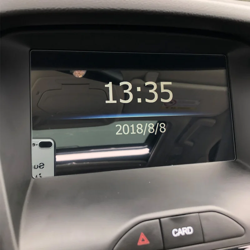8-дюймовый экран для автомобиля Ford Escort Focus RS ST с GPS-навигацией закаленное стекло
