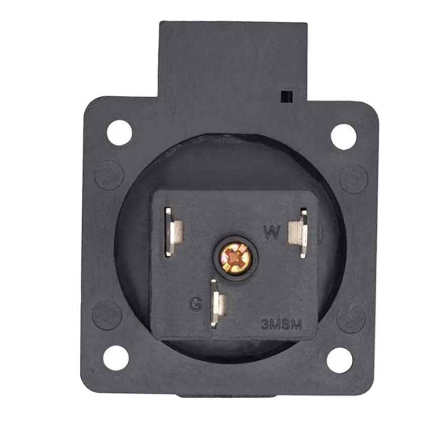 Черная 125 в 15 а 20 А IP44 CE американская японская многофункциональная уличная