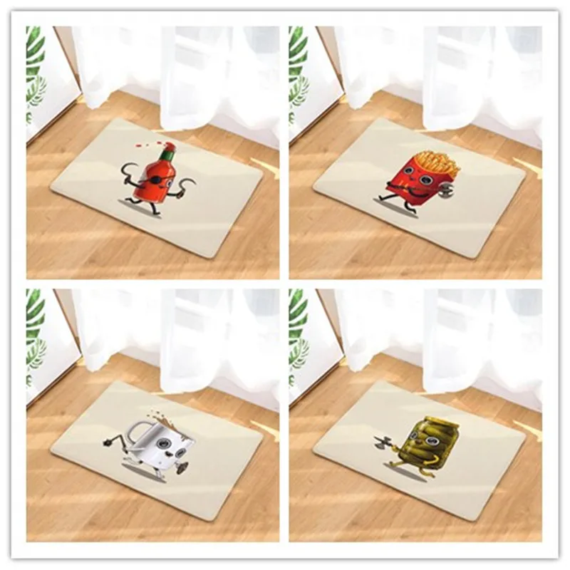 

Doormat Carpets Cartoon Funny Kind Print Mats Floor Kitchen Bathroom Rugs