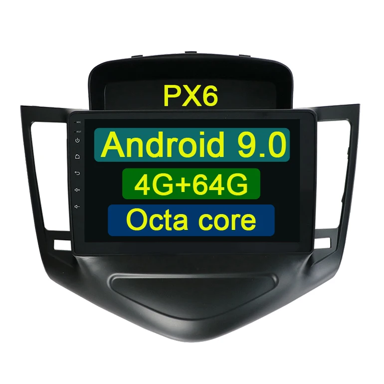 Bosion для Chevrolet Cruze 2009- Android 9,0 Авторадио автомобильный мультимедийный плеер gps навигация головное устройство с wifi BT RDS USB - Цвет: 4G 64G