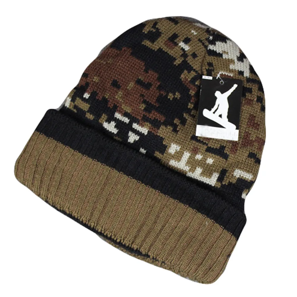 Женская вязаная Лыжная Шапка Skullies Теплая Шапка-бини для защиты ушей 10Jan 21 2019 |
