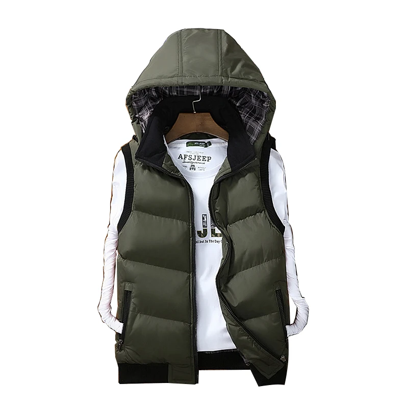 UNIVOS KUNI новинка 2017 Осень-зима хит продаж мужской жилет для досуга модный с