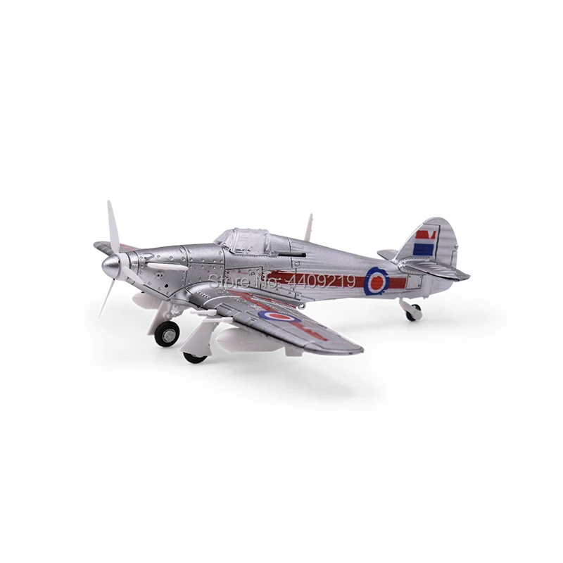 1 шт. случайный цвет 1/48 сборка моделирования модель истребителя игрушки строительный инструмент наборы самолетов литье под давлением войны-II ураган боец