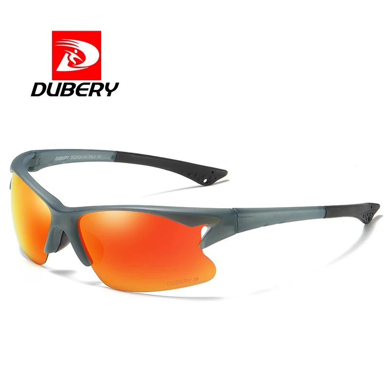 Мужские поляризованные солнцезащитные очки dubery дизайнерские винтажные