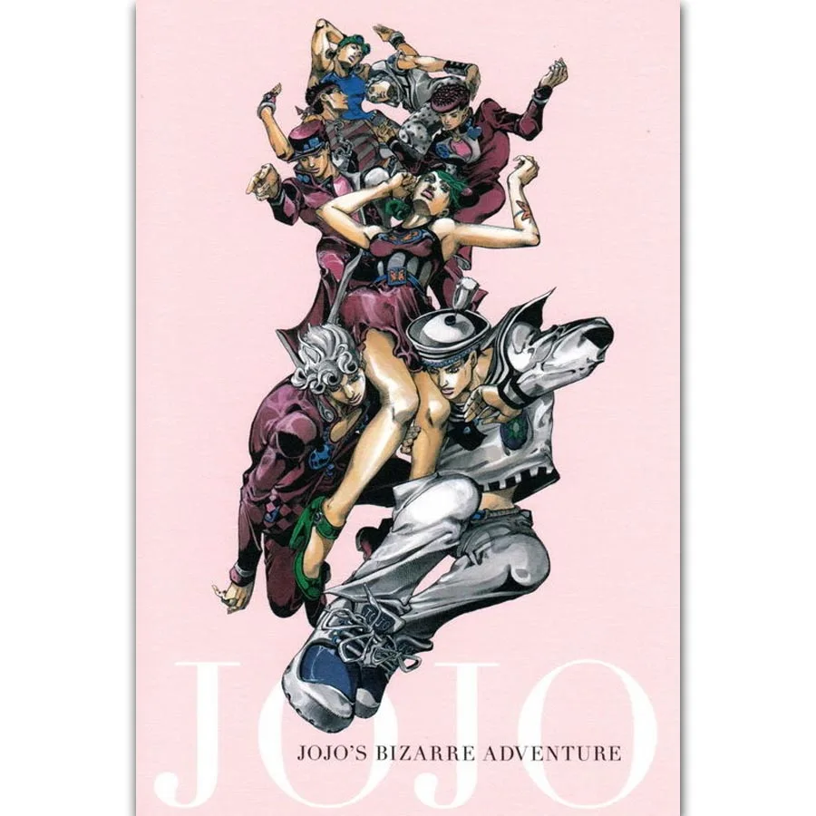 Лидер продаж японское аниме экшн постер JoJo s по мотивам Невероятные приключения
