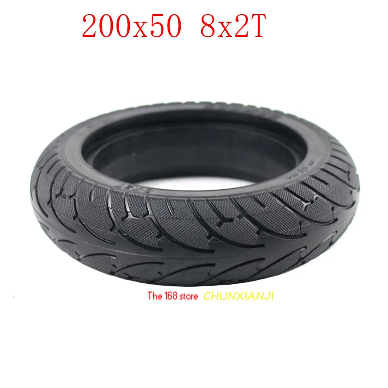 Lightning shipping 200x50 8X2T Твердые шины 8 дюймов шины подходят Электрический самобалансирующийся скутер Ховерборд 200*50 8x2T шины