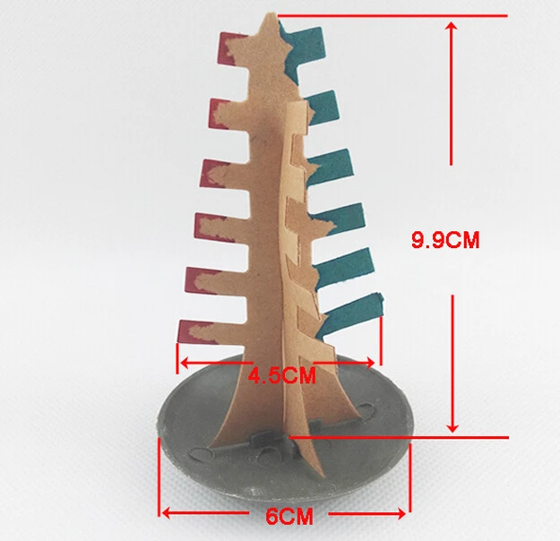 2019 2 шт. 100 мм H DIY многоцветная Волшебная растущая бумажная елка волшебная