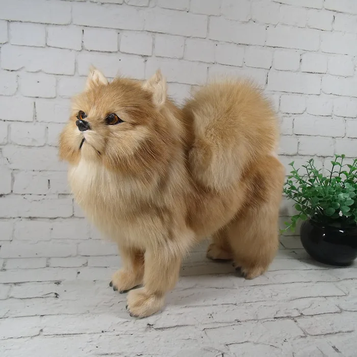 Японская модель Spitz 28x25 см фигурки ручной работы из полиэтилена и натурального
