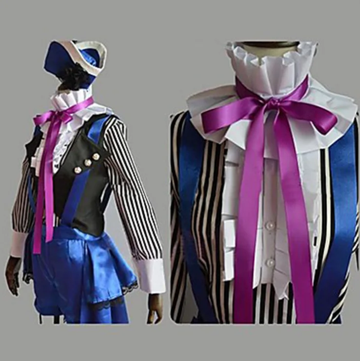 Новинка! Японское аниме черный дворецкий Ciel Phantomhive Master Shire Косплей Костюм для