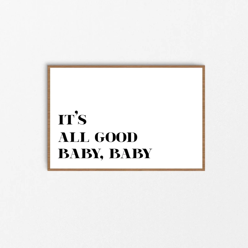 Большая картина Biggie Smalls It's All Good Baby Song плакат на холсте популярная в стиле хип