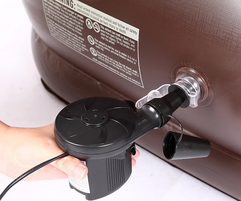 

Honeycomb structure environmental protection PVC 6.5kg 200 * 145 * 50cm portable single double air mattress flocking mattress