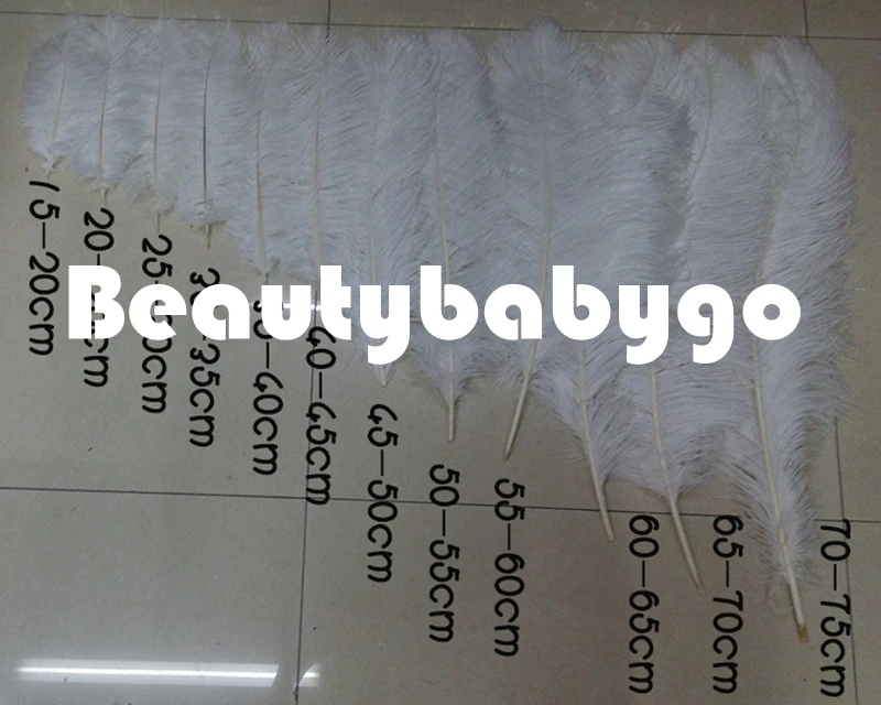 Заводские дешевые продажи 500 шт желтое окрашенное перо страуса 30-35 см/12-14 дюймов