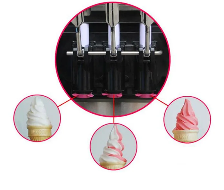 110V/220V 30L/H ice cream machine pakistan italian soft | Бытовая техника