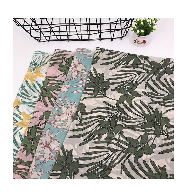 Растительная шифоновая ткань с рисунком полный шарф кулоном текстильная Женская