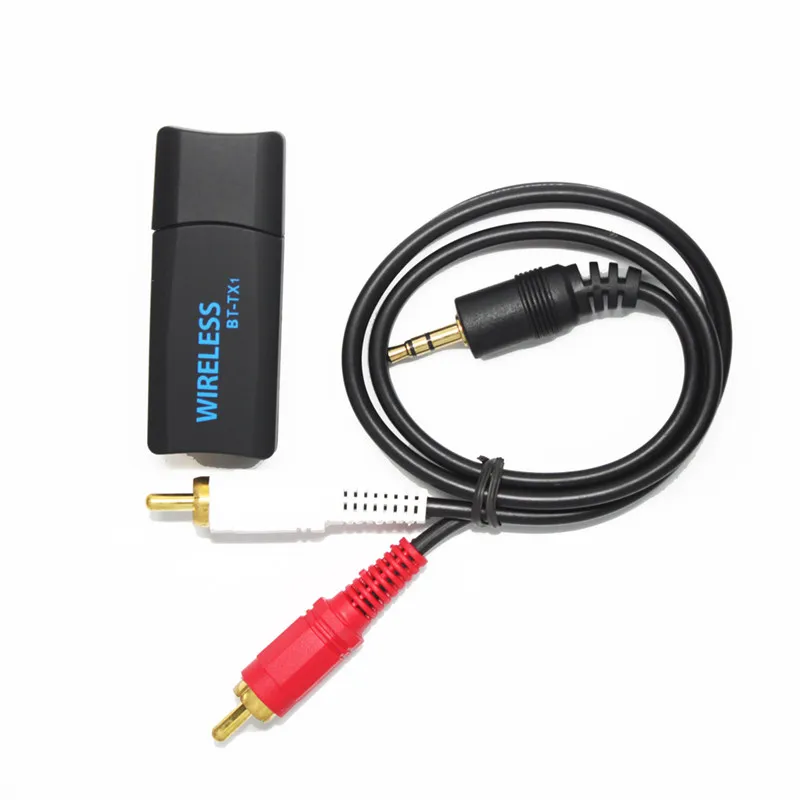 TX1 Bluetooth передатчик портативный стерео аудио 4 2 беспроводной USB адаптер для ПК