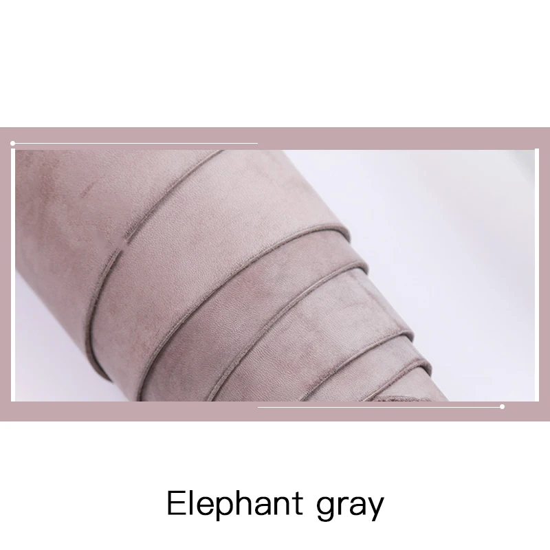 Elephant gray WUTA туман воск Воловья кожа шт цветной veg-дубления кожаный материал воск полировка готовая прочная и винтажная DIY подлинное кожевенное ремесло - Цвет: Elephant gray
