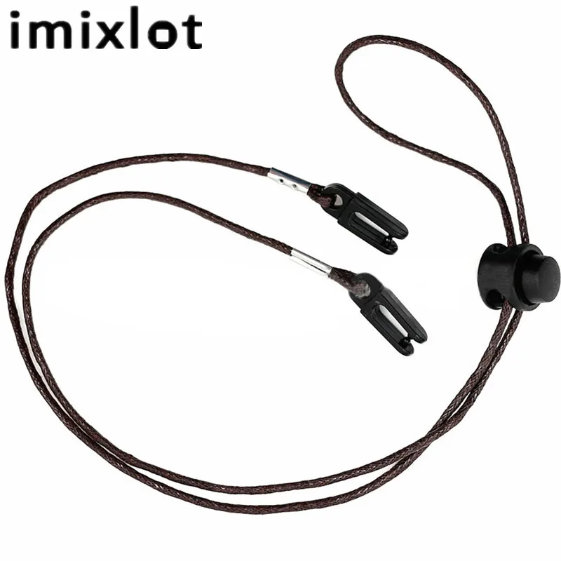 

Imixlot простые классические матовые восковые Регулируемые очки специальные очки цепочка спортивные противоскользящие очки для чтения верев...