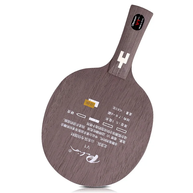Ракетка для настольного тенниса Palio V 1 V1 (7 wood + 4 carbon)|table tennis blade|tennis bladetable |