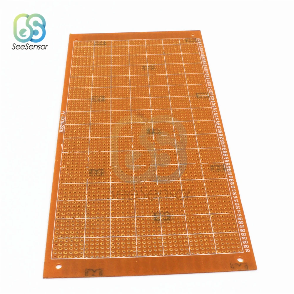 10x22 см Односторонний DIY Прототип бумаги PCB Универсальный Эксперимент матричная схема бакелитовая доска пластина лист Медь 10*22 см