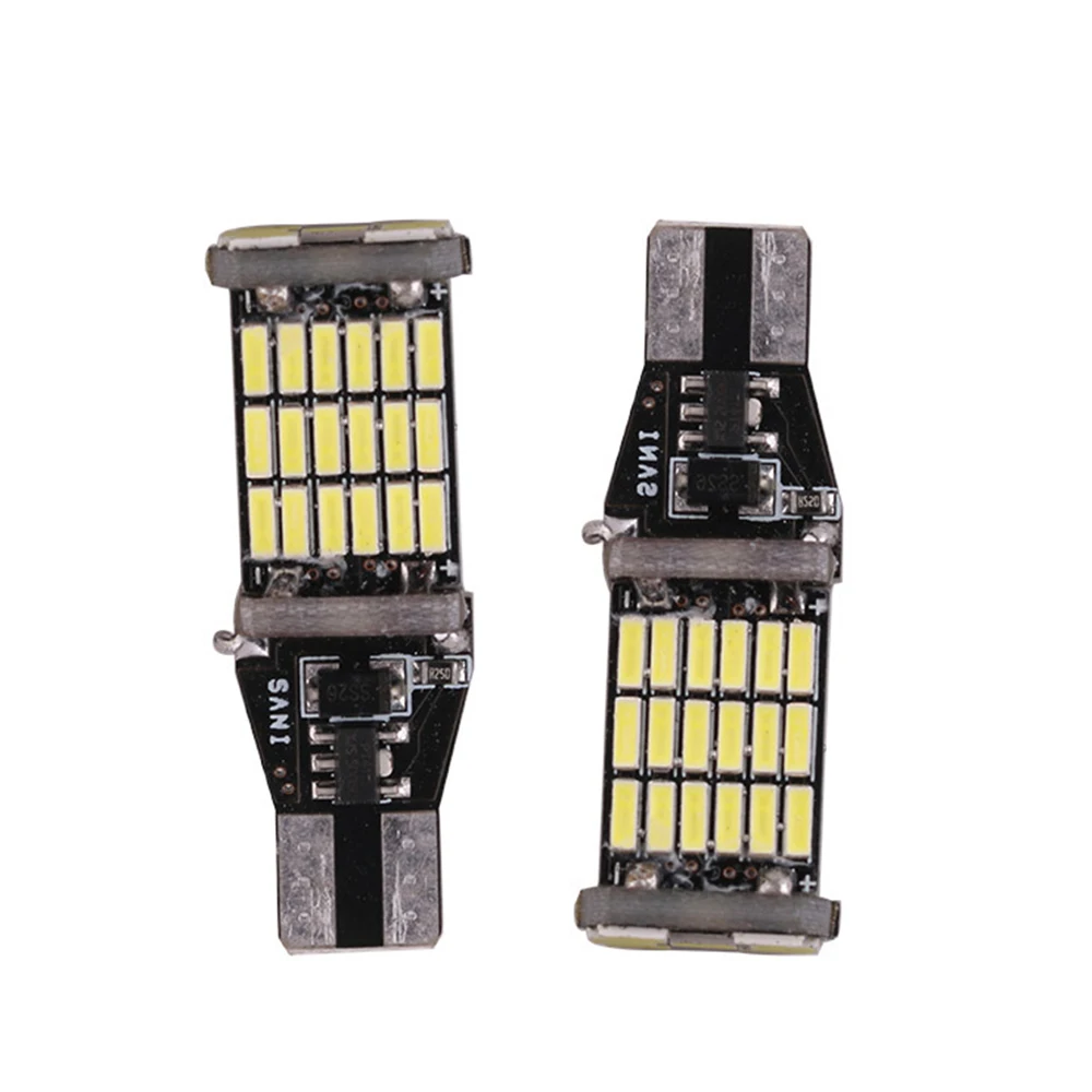 2x T15 W16W 45 SMD 4014 безошибочный светодиодный задний Задний сигнал поворота для