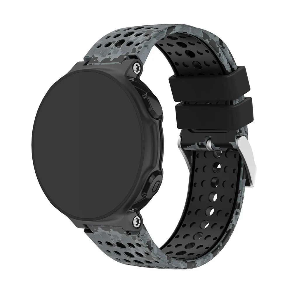 Замена силиконовый браслет аксессуар для Garmin Forerunner 220/230/235/620/630 Бег Спорт ремешок для наручных часов мягкий силиконовый ремешок