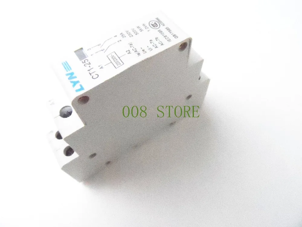 CT 2P 20A 220V 1NO 1NC AC контактор для дома/бытовой КОНТАКТНЫЙ модуль LYN|contactor ac|contactors ac