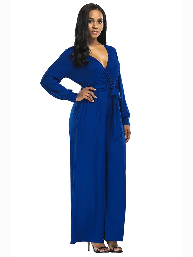 Женские повседневные Комбинезоны свободного кроя комбинезоны с v образным