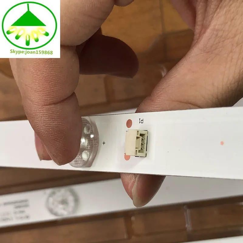 Новинка 100% 32 дюймовая Светодиодная лента для подсветки телевизора 4 шт./лот TCL L32P1A