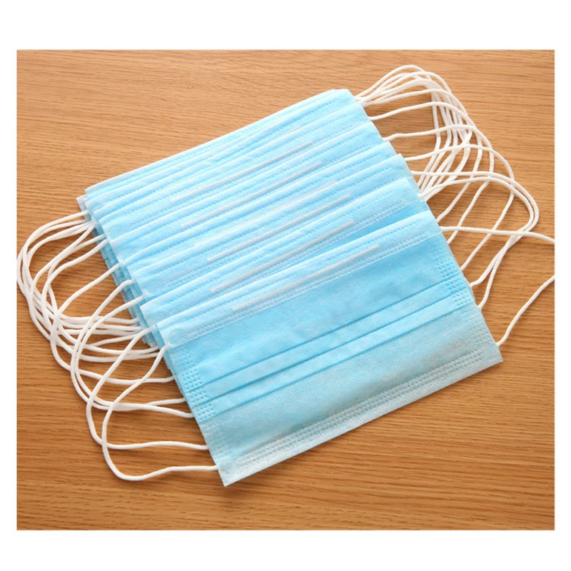 10PCS Blue 50 шт. одноразовый бактериальный фильтр, медицинский стоматологический активированный уголь, Анти-пыль, хирургическая маска для лица и рта для ухода за здоровьем - Цвет: 10PCS Blue