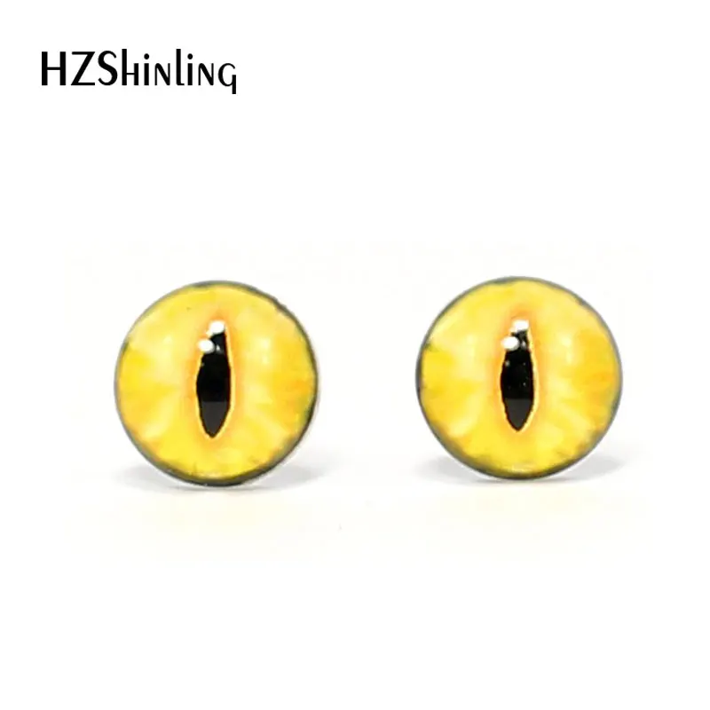 Стеклянные глаза ручной работы 12 мм мерцающие монстра Кабошоны аксессуары