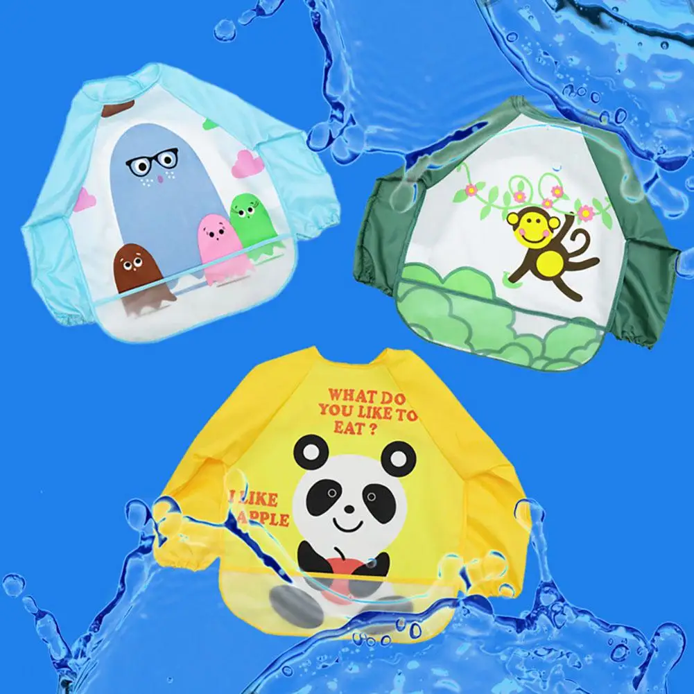 Детский нагрудник для еды водонепроницаемый аксессуары младенцев нагрудники |