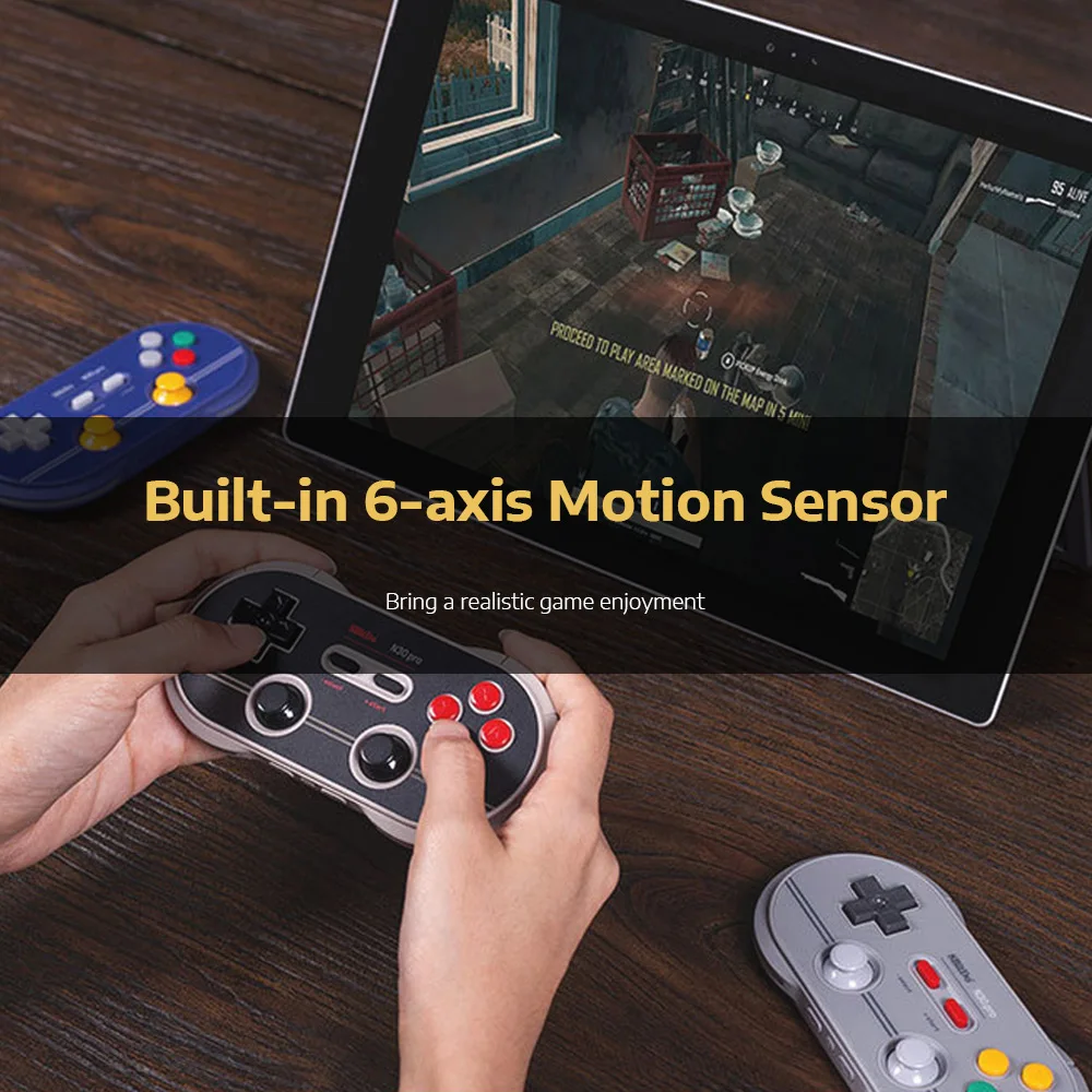 8Bitdo N30 Pro 2 беспроводной Bluetooth геймпад беспроводной игровой контроллер с джойстиком для Windows macOS Android переключатель
